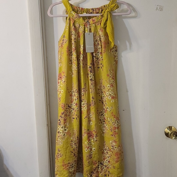 Bellambra Linen Floral Dress - Picture 1 of 6